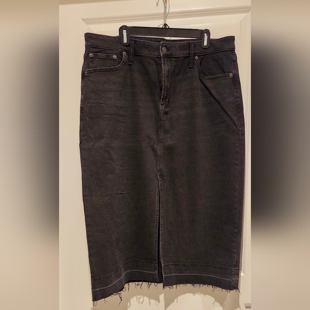 GAP Maxi Skirt, Raw Hem